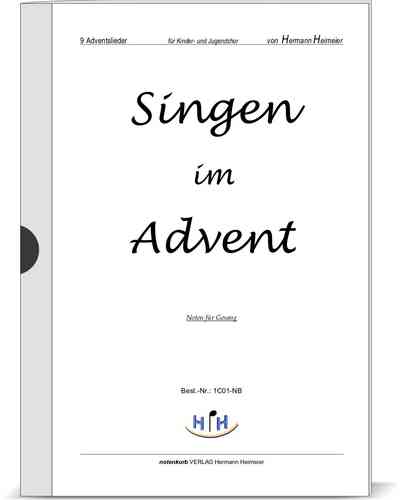 Singen im Advent (9 Adventslieder, Singstimme)