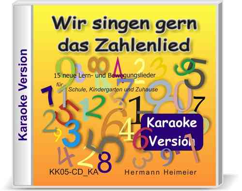 Wir singen gern das Zahlenlied [Karaoke-Version] (Audio-CD)