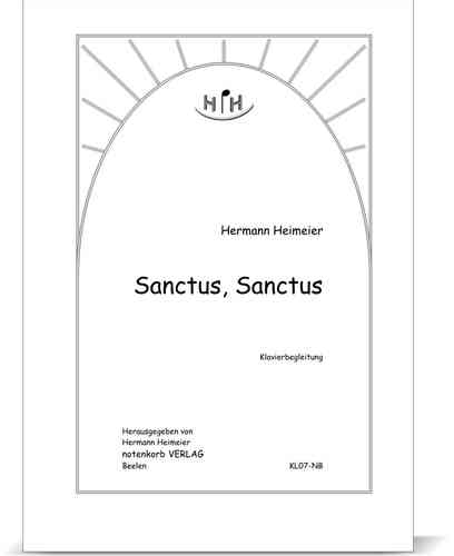 Sanctus, Sanctus (Klavierbegleitung)