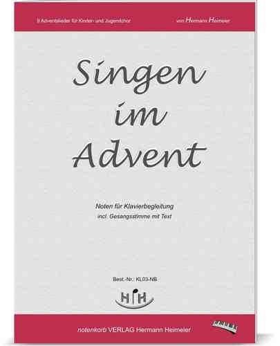 Singen im Advent (9 Adventslieder, Klavier)