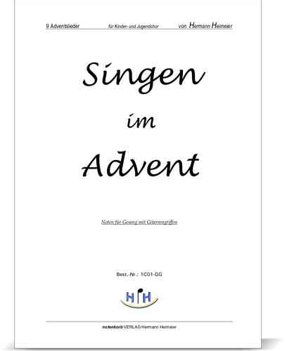 Singen im Advent [9 Adventslieder mit Gitarrengriffen] (pdf)