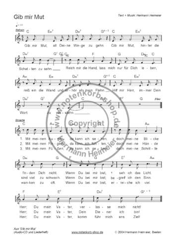 Großes Notenpaket - 60 Religiöse Lieder (pdf)