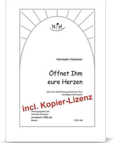 Öffnet Ihm eure Herzen [SAB] (pdf) Lizenz 20