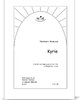 Kyrie [SATB] (pdf)