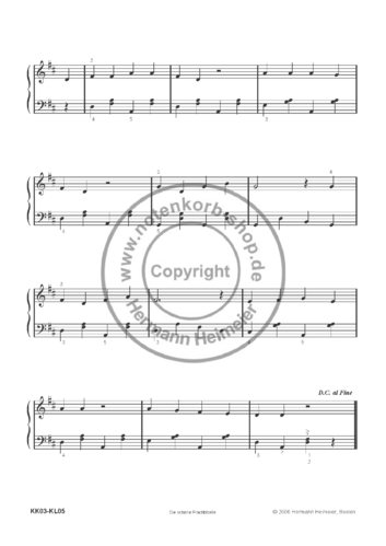 Die schöne Prachtlibelle (Insektenlied) [Klavier] (pdf)