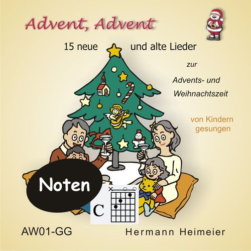 Advent, Advent [Gitarrengriffe] (pdf)